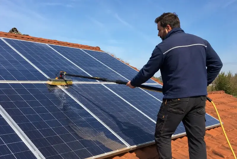Nettoyage et entretien de panneaux solaires à Pont-sur-Sambre