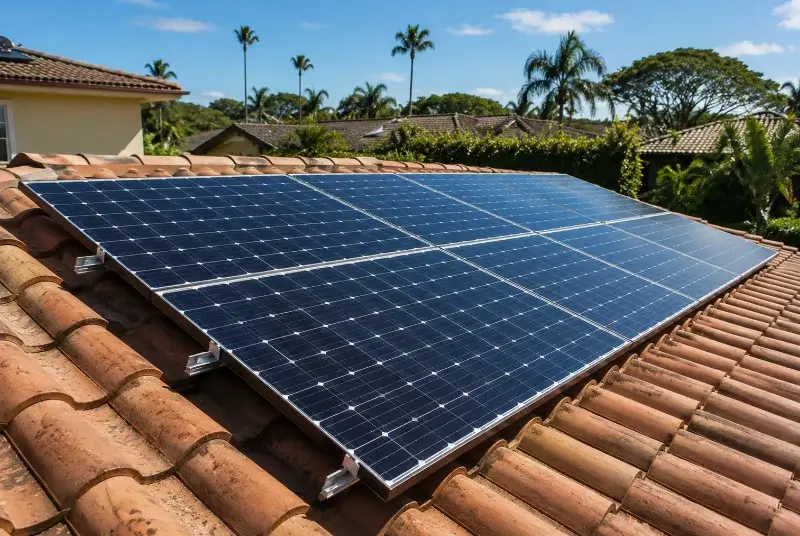 Installation de panneaux solaires à Pont-sur-Sambre